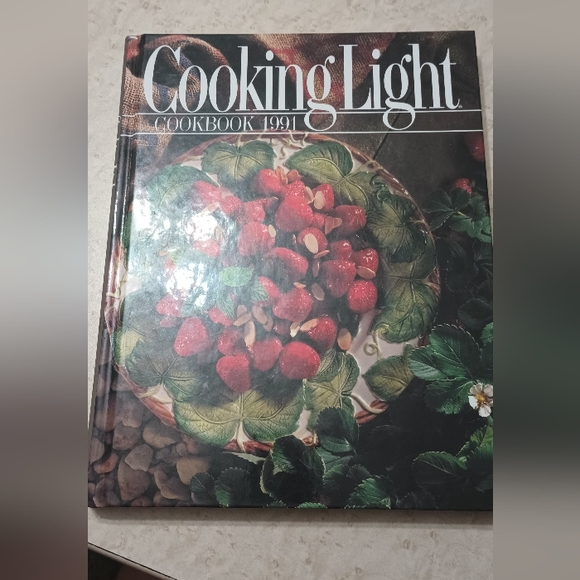 cooking light Cookbook 1991 Vintage Hardcover Oxmoor House - Picture 1 of 3
